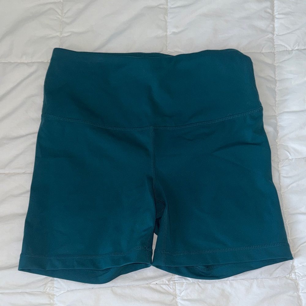 Yogalicious Teal Bike Shorts